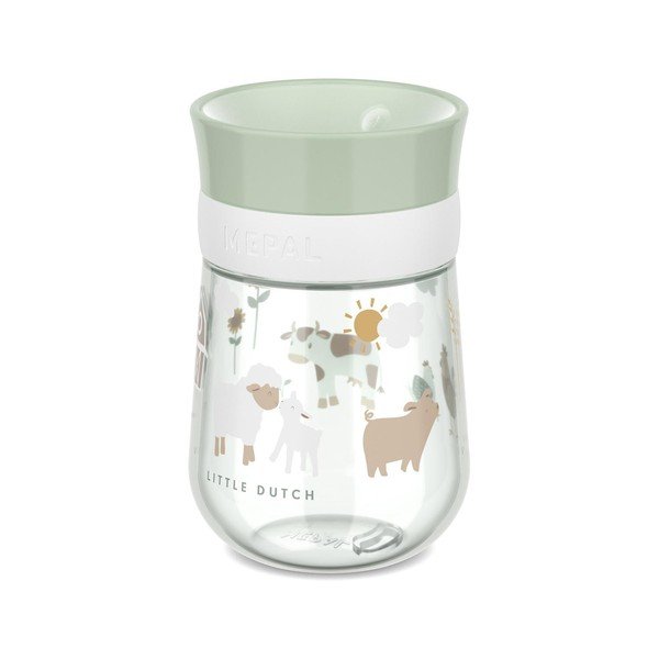 Heleroheline plastmassist laste kruus 300 ml Little Farm - Mepal