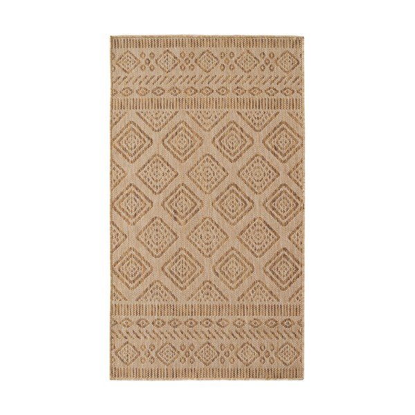 Beež sise- ja õuevaip 80x150 cm Mira 1452 - Ayyildiz Carpets
