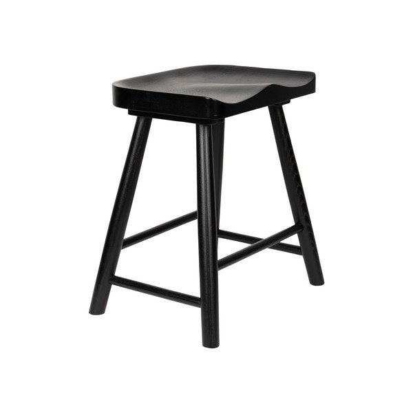 Mustast tammest puidust tool Vander - White Label-image-2