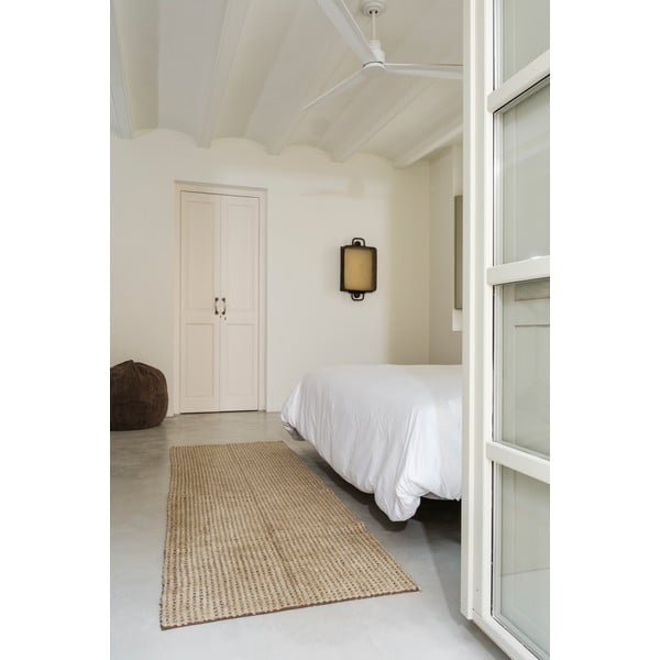 Khaki värvi pestav/käsitsi kootud villane vaip 80x230 cm Unexpected Wool - Lorena Canals-image-2