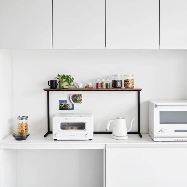 Valge puidust lisariiul 28,5x8,5 cm Tower - YAMAZAKI-image-2