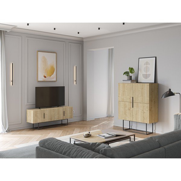 Tammedekooriga kapp 100x130 cm Titan - Marckeric-image-1