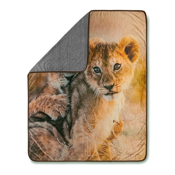 Ruuduline , 130 x 160 cm Baby Lion - Good Morning