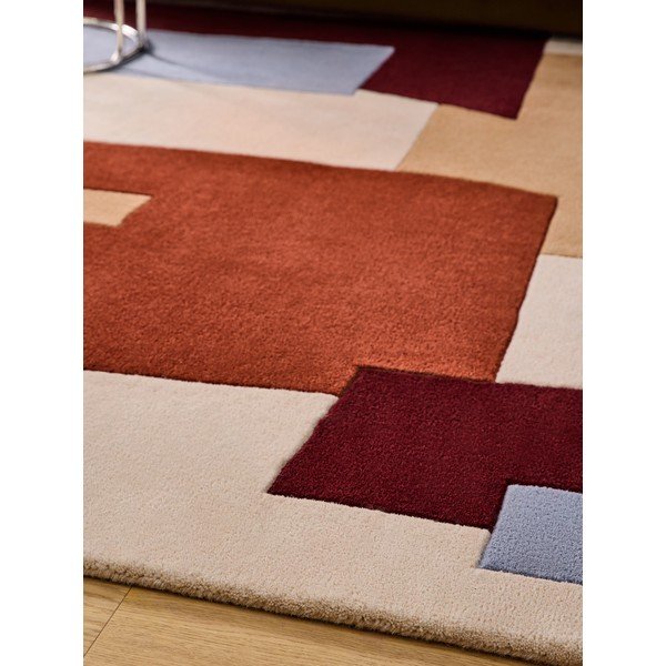 Käsitsi kootud villane vaip 120x170 cm Venessla - MADE-image-3