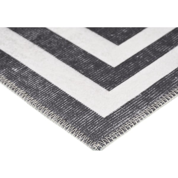 Valge-hall pestav vaibajooksja 200x80 cm - Vitaus-image-2