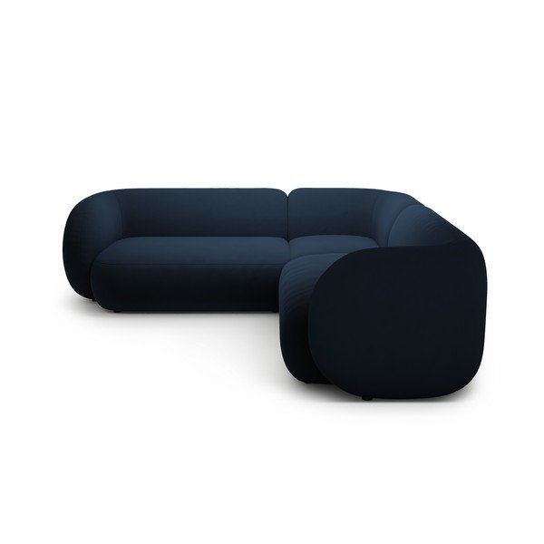 Sinine sametist nurgadiivan Kate - Micadoni-image-1