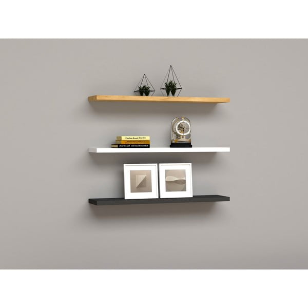 Taaskasutatud puidust riiulid 3 tk Boss - Kalune Design-image-1