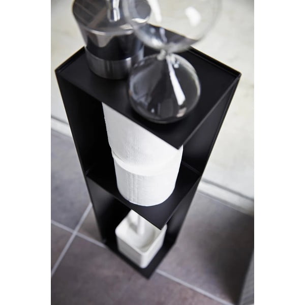 Metallist tualettpaberi hoidja Tower - YAMAZAKI-image-2