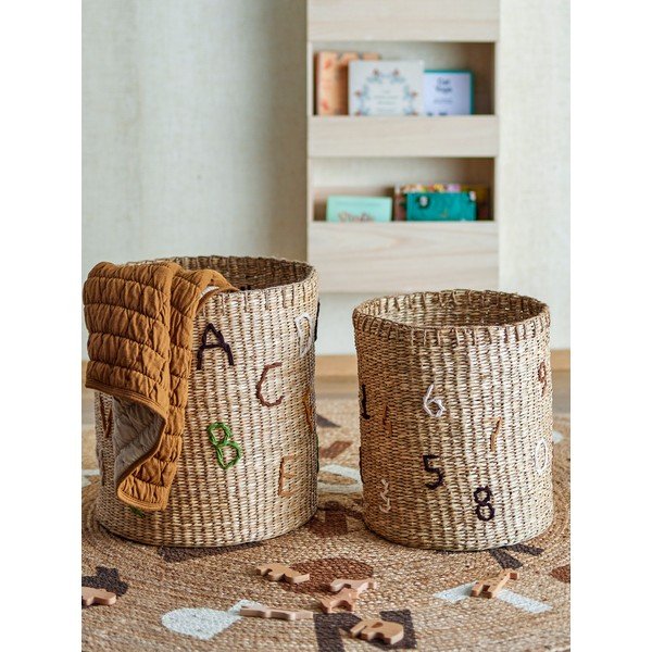 Mererohust laste mänguasjakorvid 2tk komplektis ø 35x38 cm Dinne - Bloomingville Mini-image-3