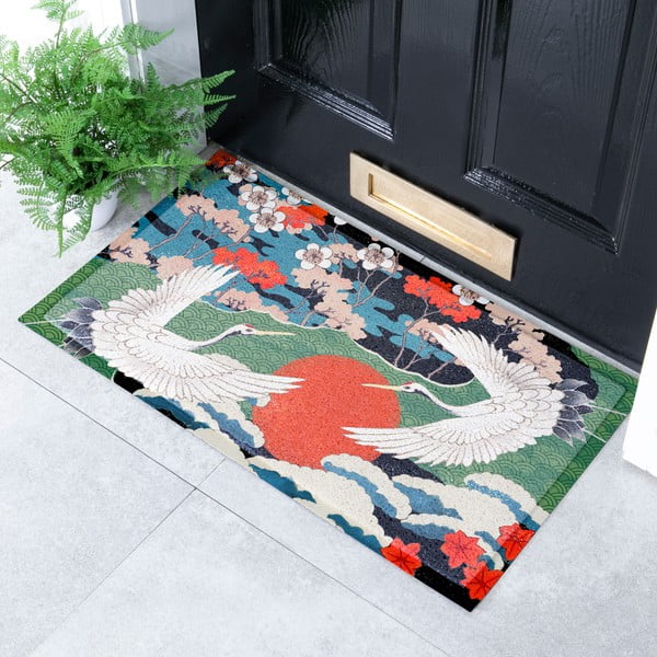 Uksematt 40x70 cm Japanese Bird - Artsy Doormats-image-1