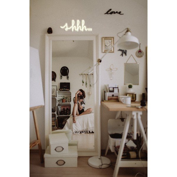 Kollane seinavalgusti , 40 x 16 cm Shhh - Candy Shock-image-3