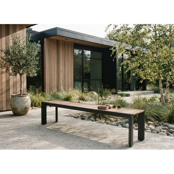 Tumehall-pruun metallist aiapink Silea - Garden Pleasure-image-1