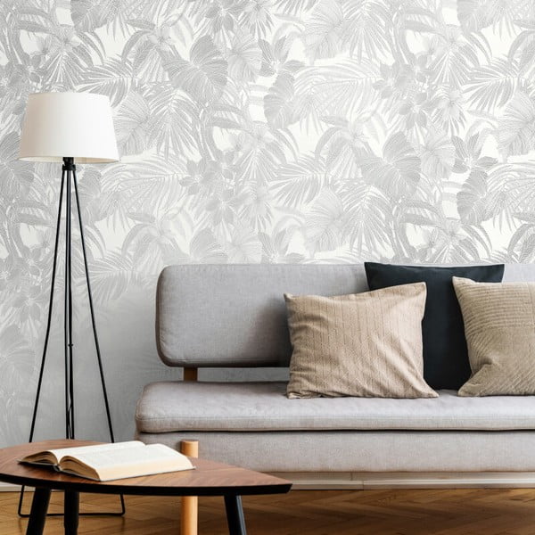 Fliistapeet 10 m x 53 cm Leafy – Vavex-image-1