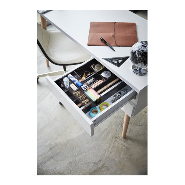 Must plastikust korrastaja Tower - YAMAZAKI-image-1