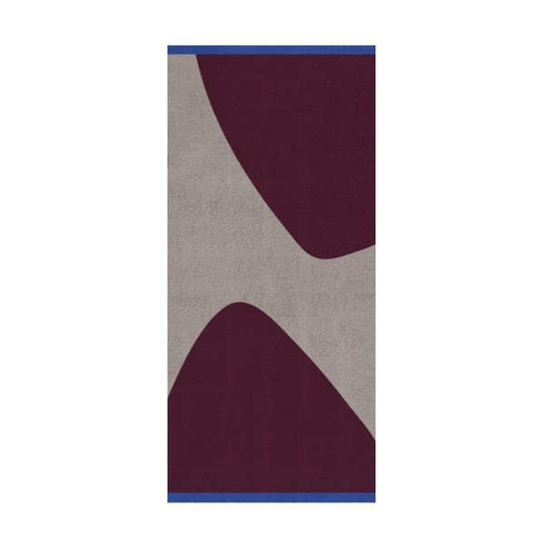 Burgundiapunane/hall vaip 70x150 cm Rocks - Mette Ditmer Denmark
