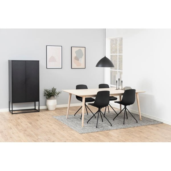 Must söögitool Eva - Actona-image-1