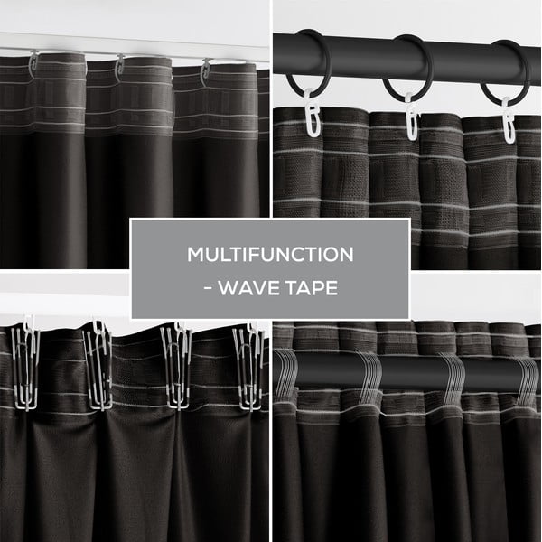 Must sametist pimendav kardin 140x270 cm - Restilo-image-4