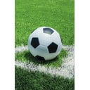 Roheline fliisist laste tekk 100x150 cm Football - Jerry Fabrics