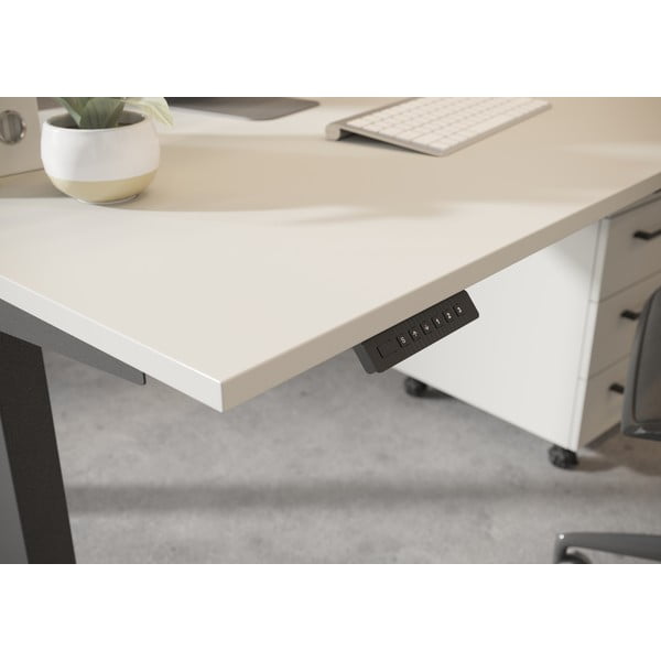 Reguleeritav töölaud 80x180 cm kõrguse reguleerimisega Agenda - Germania-image-2