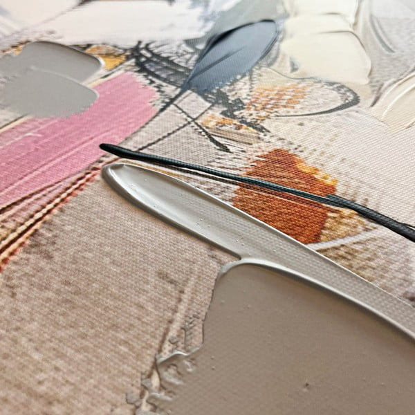 Käsitsi maalitud elementidega maal 70x100 cm Cro - Styler-image-2