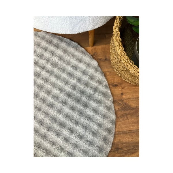 Hall pestav ümmargune vaip ø 120 cm Bubbly - Oyo Concept-image-4