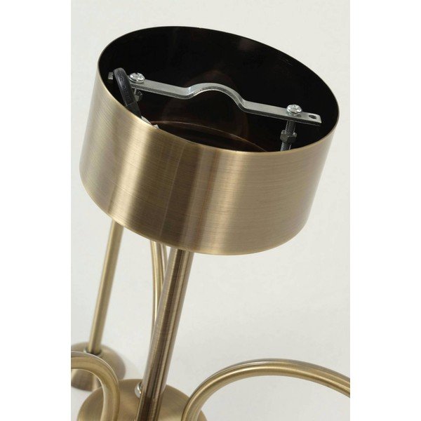Valge/messingivärvi hämardatav opaalklaasist laevalgusti ø 42 cm Marne - Jotex-image-4