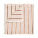 Oranž/beež orgaanilisest puuvillast froteerätik 70x140 cm Arto - Blomus