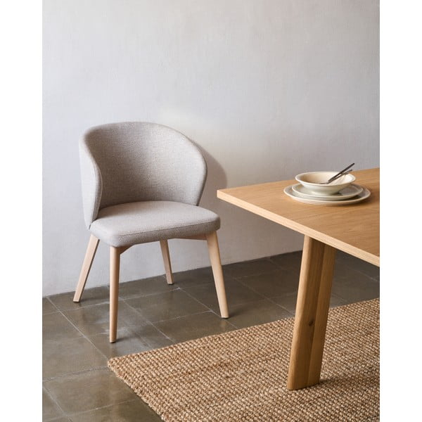 Beež söögitool Darice - Kave Home-image-1