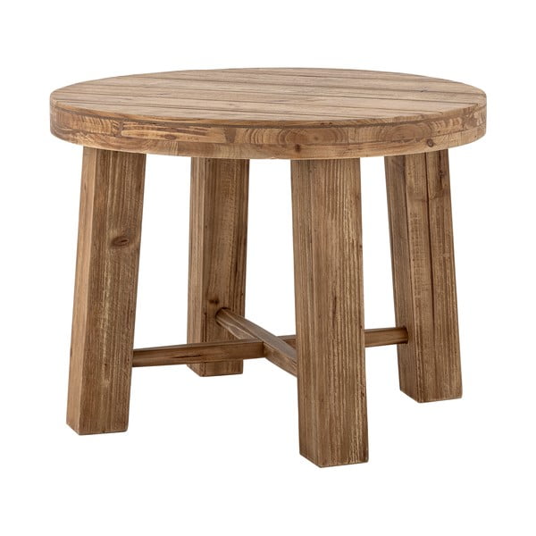 Ümmargune eksootilise puidu spoonist diivanilaud ø 60 cm Emmett - Bloomingville