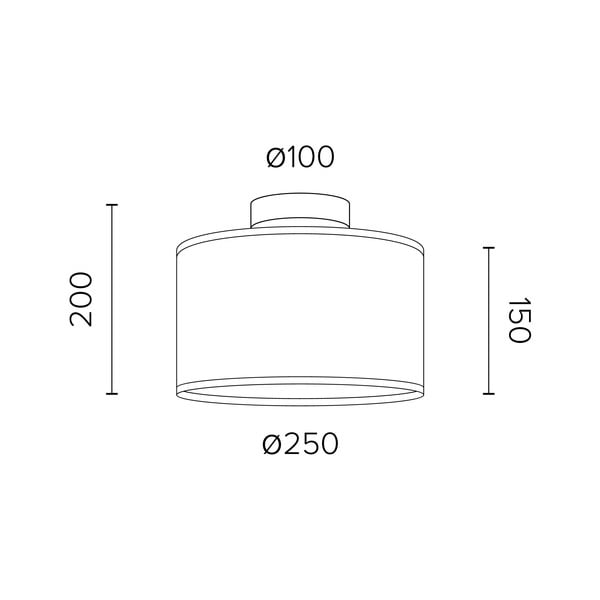 Tammepuust laevalgusti TSURI S, ø 25 cm. Tsuri - Sotto Luce-image-2