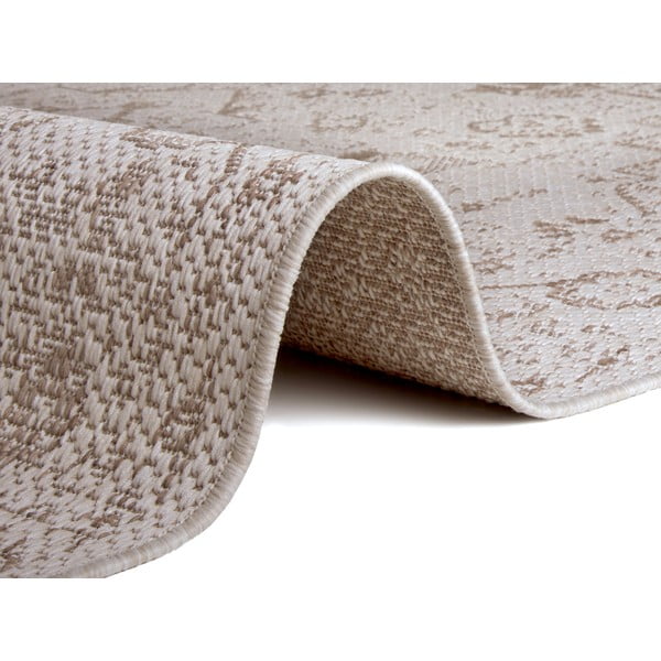 Pruun ja beež õuevaip Viin, 160 x 230 cm - Ragami-image-1