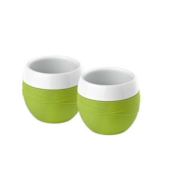Sada 2ks hrnků Lime Zone, 0,2 l