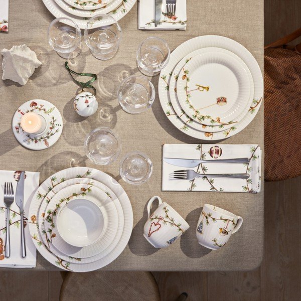 Tekstiilist salvrätikud 4 tk komplektis Hammershøi - Kähler Design-image-1