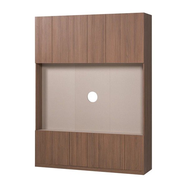 Modulaarne televiisor tumedas naturaalses värvitoonis 160x215 cm Build - WOOOD