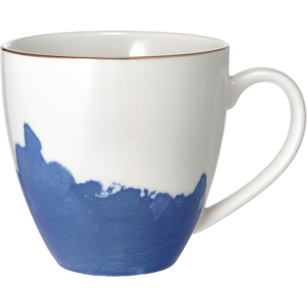 2 sinise ja valge portselanist kohvitassi komplekt Rosie - Westwing Collection