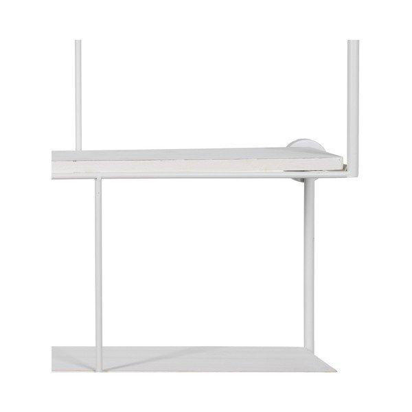 Valge metallist riiul 51 cm - Ixia-image-3