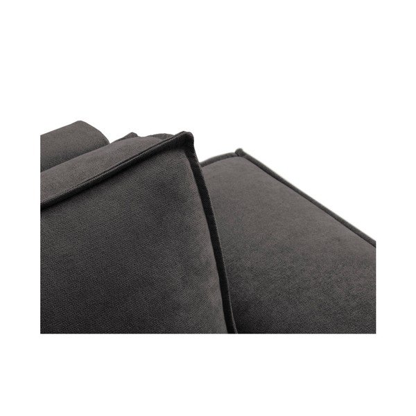 Tmavě šedá pohovka Kooko Home Modern, 245 cm-image-3