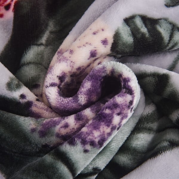 Helesinine üheinimese mikrofliisist voodipesu 140x200 cm Margot – My House-image-1