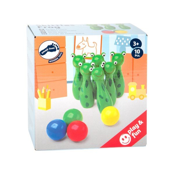 Laste puidust kettaid Frog - Legler-image-1