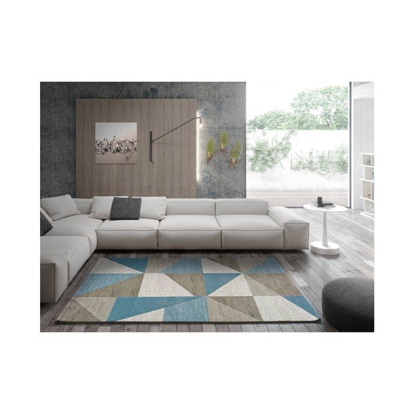 Koberec vhodný i na ven Universal Fusion Grisso Azul, 160 x 230 cm-image-1