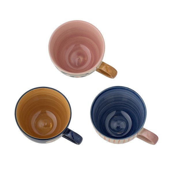 Keraamilised kruusid latte jaoks (3 tk komplektis, 290 ml) Eviaya - Bloomingville-image-3