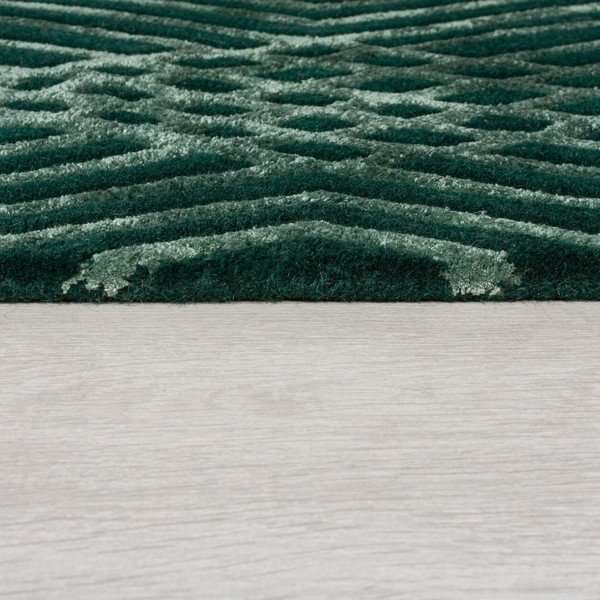 Roheline villane vaip , 160 x 230 cm Diamonds - Flair Rugs-image-3