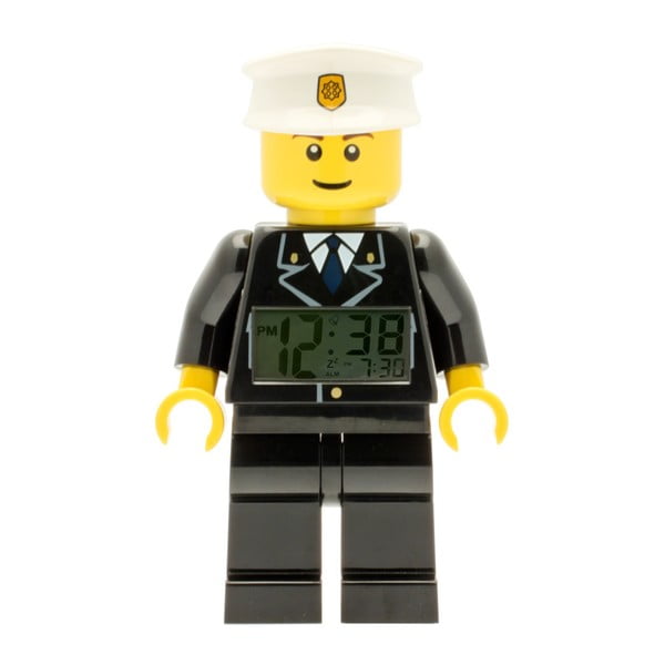 Hodiny s budíkem LEGO® City Policeman