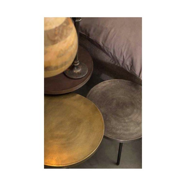 3 metallist laua komplekt Alim - Dutchbone-image-1