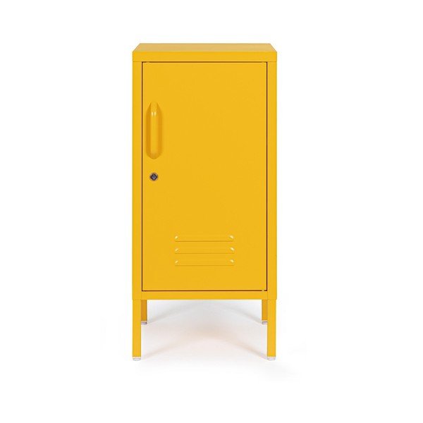Kollane metallist lukustatav kapp 35x76x40 cm Cambridge - Yes Everyday