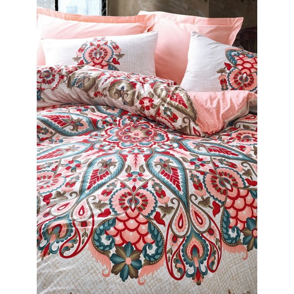 Puuvillane voodipesu koos linaga Cotton Box , 200 x 220 cm Harsa - Mijolnir-image-1