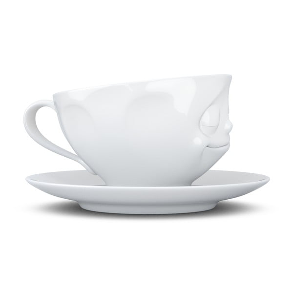 Valge portselanist kohvitass Happy, maht 200 ml - 58products-image-4