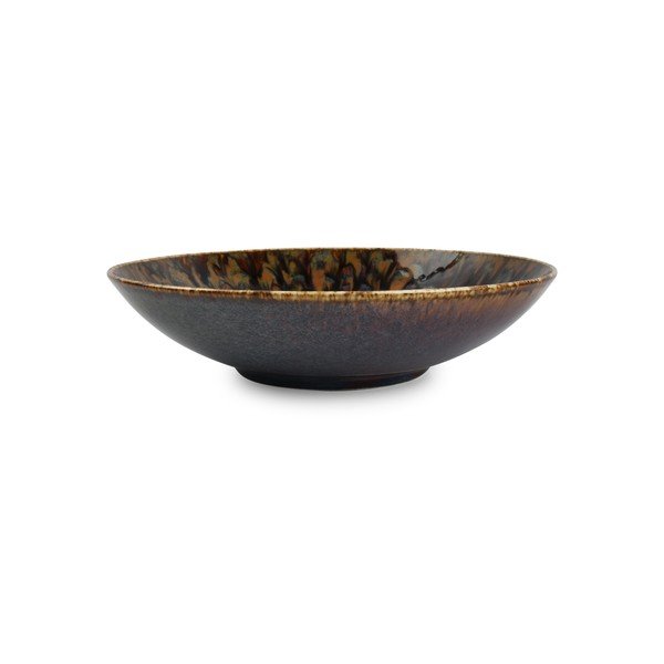 Pruun sügav portselantaldrik ø 21 cm Resto - BonBistro-image-4