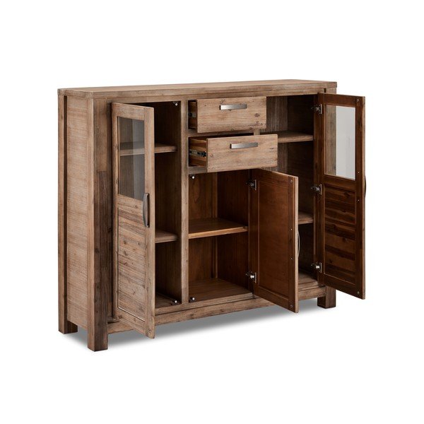 Komoda z akáciového dřeva Furnhouse Alaska-image-2