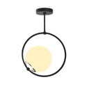 Mustast metallist rippvalgusti Opviq lights Erasto - Opviq lights